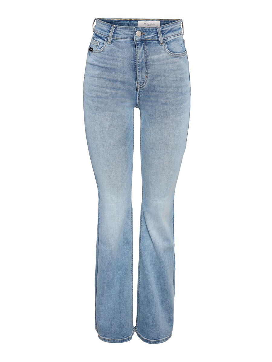 Carousel image - NMWENDIE LEVEÄLAHKEISET FARKUT, Light Blue Denim | 2