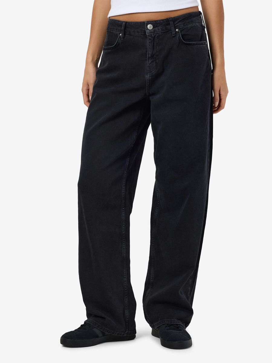 Noisy May NMALEXA LOOSE-FIT JEANS, Black Denim, highres - 27030598_BlackDenim_003.jpg