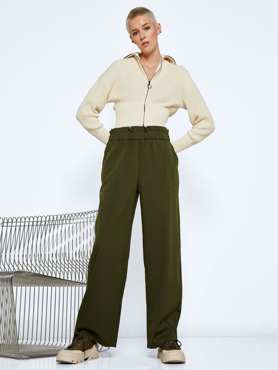 Noisy May HIGH WAISTED TROUSERS, Military Olive, highres - 27020178_MilitaryOlive_007.jpg