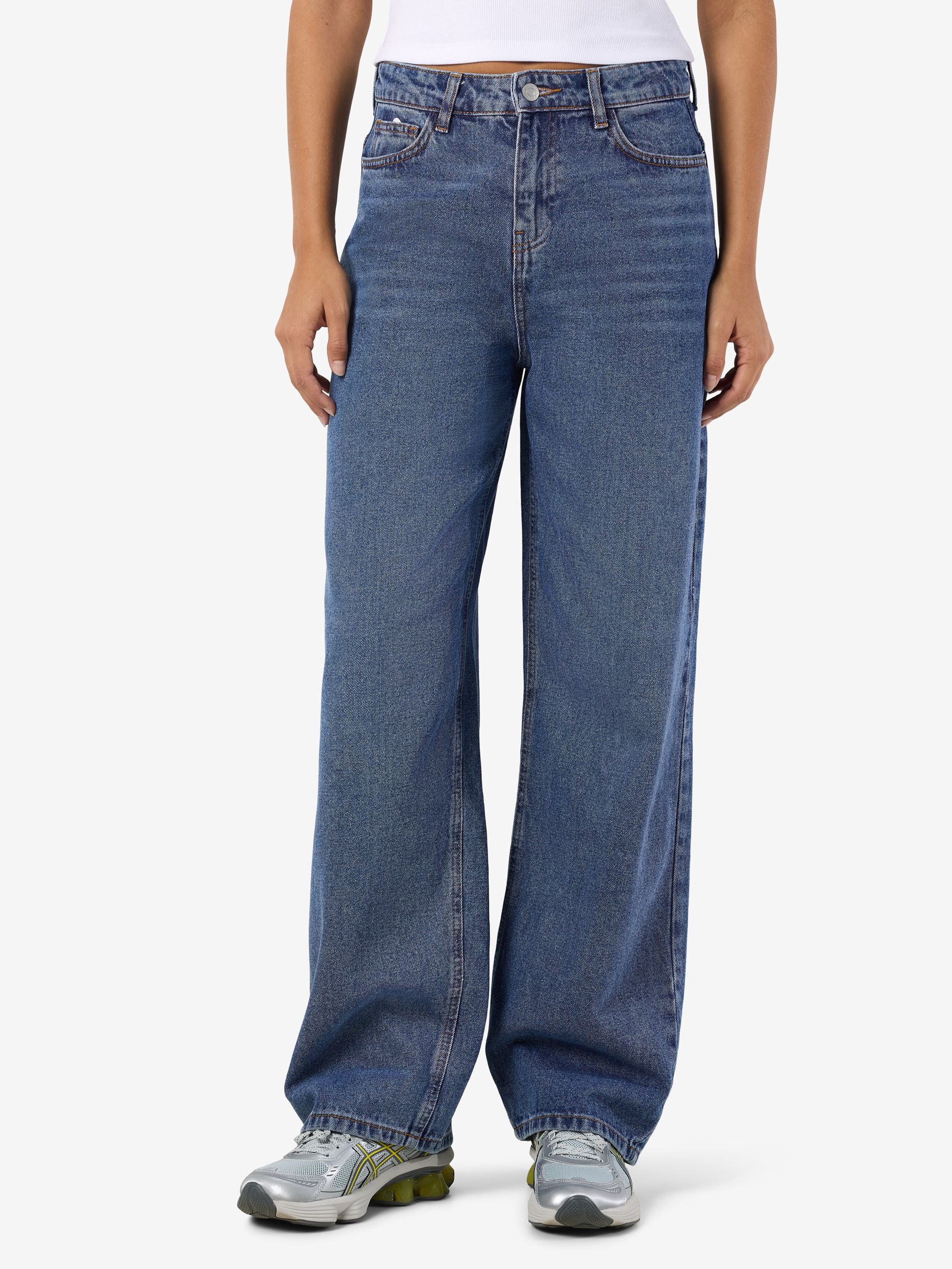 NMALEXA LOOSE-FIT JEANS | Blue | NOISY MAY®