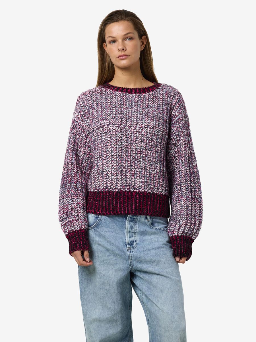 Carousel image - KNITTED JUMPER, Pink Yarrow | 1