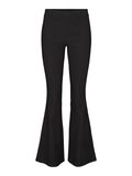 Noisy May MID-RISE FLARED TROUSERS, Black, highres - 27015210_Black_001.jpg