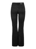 Product image thumbnail - NMROOXY FLARED JEANS, Black Denim | 6