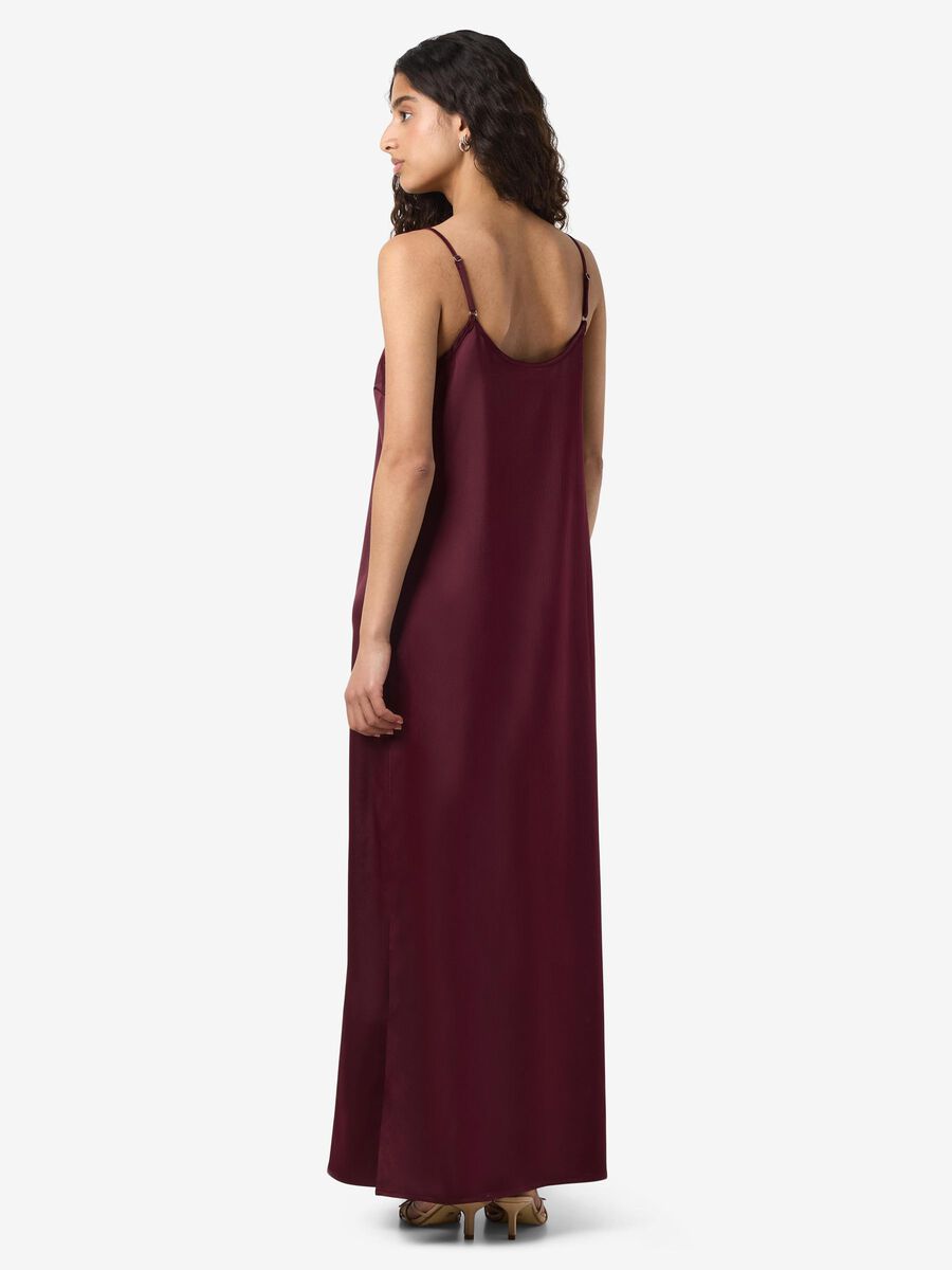 Carousel image - SATIN TRÄGERKLEID, Vineyard Wine | 3