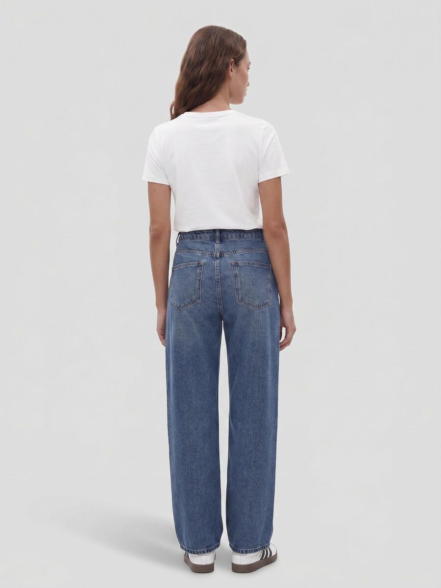 Carousel image - NMALEXA JEAN LOOSE FIT, Medium Blue Denim | 3