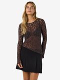 Product image thumbnail - KORONKA TOP, Chocolate Brown | 7