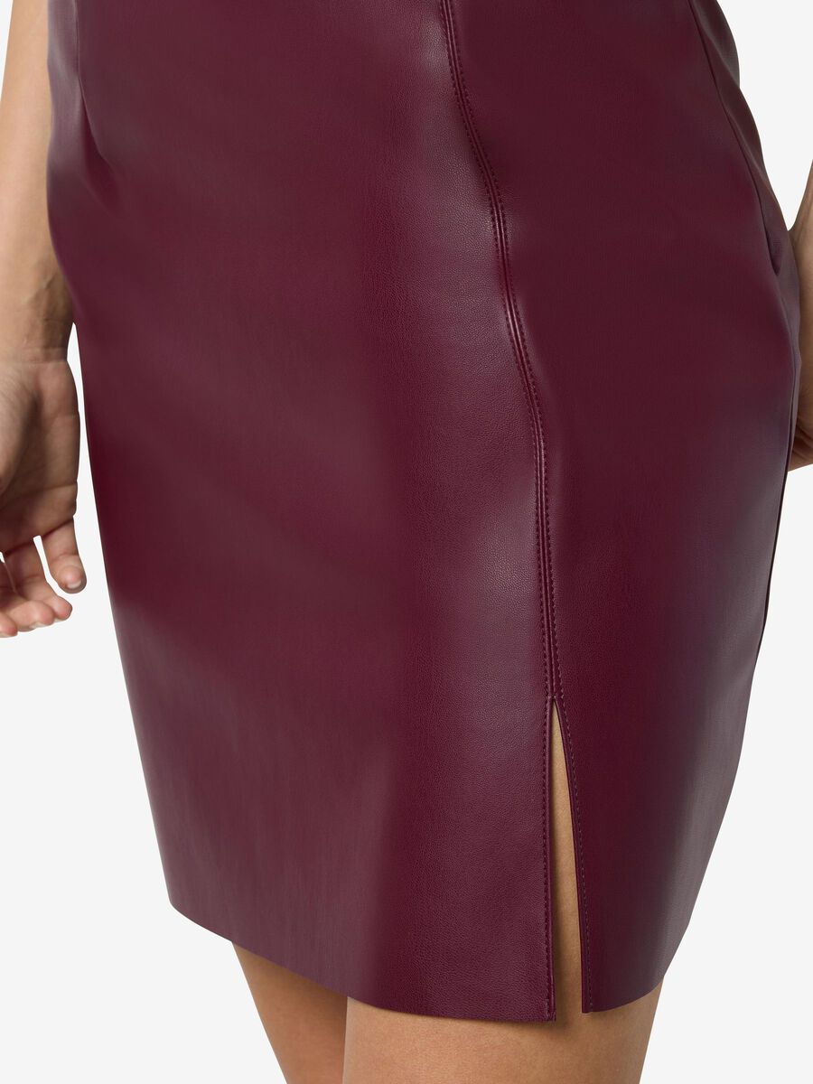 Carousel image - BESCHICHTETE HIGH WAIST ROCK, Windsor Wine | 5