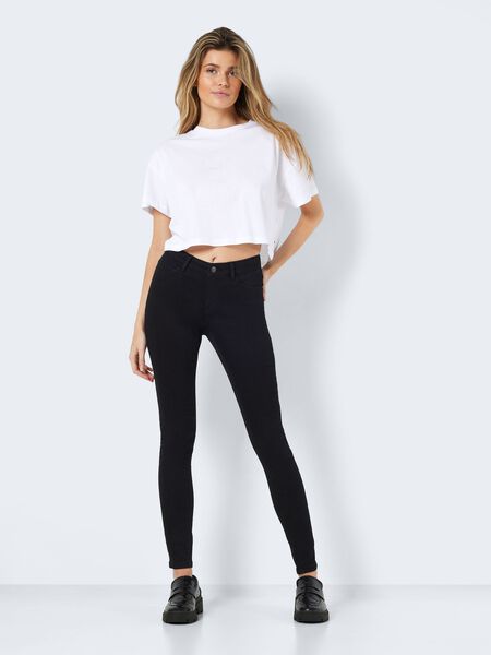 Noisy May NMBILLIE - À TAILLE CLASSIQUE JEAN SKINNY, Black, highres - 27024947_Black_007.jpg