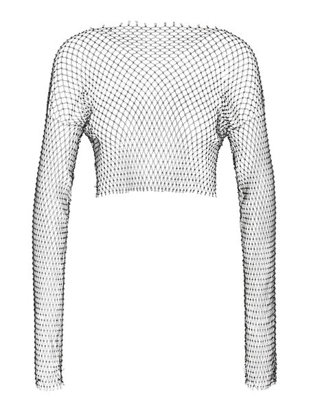 Noisy May MESH RHINESTONE TOP, Black, highres - 27028473_Black_1072405_001.jpg