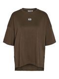 Product image thumbnail - RELAXED T-SHIRT, Chocolate Brown | 2