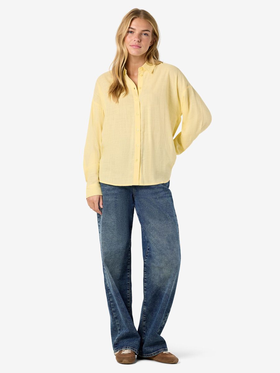 Carousel image - LOOSE FIT SKJORTE, French Vanilla | 4