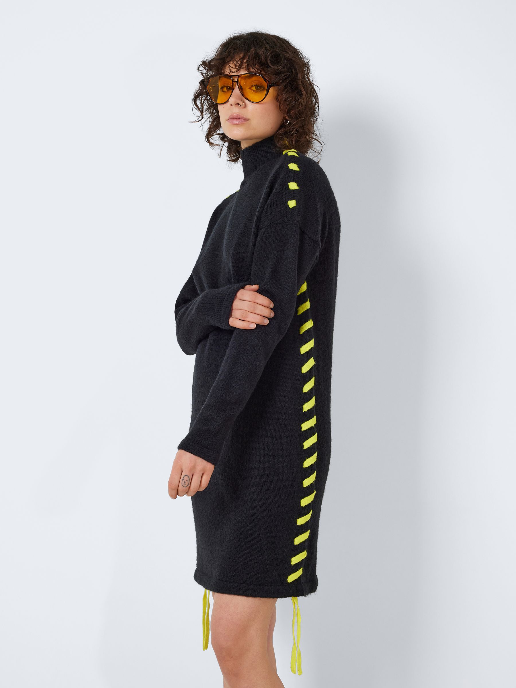 Noisy may gebreide jurk hot sale
