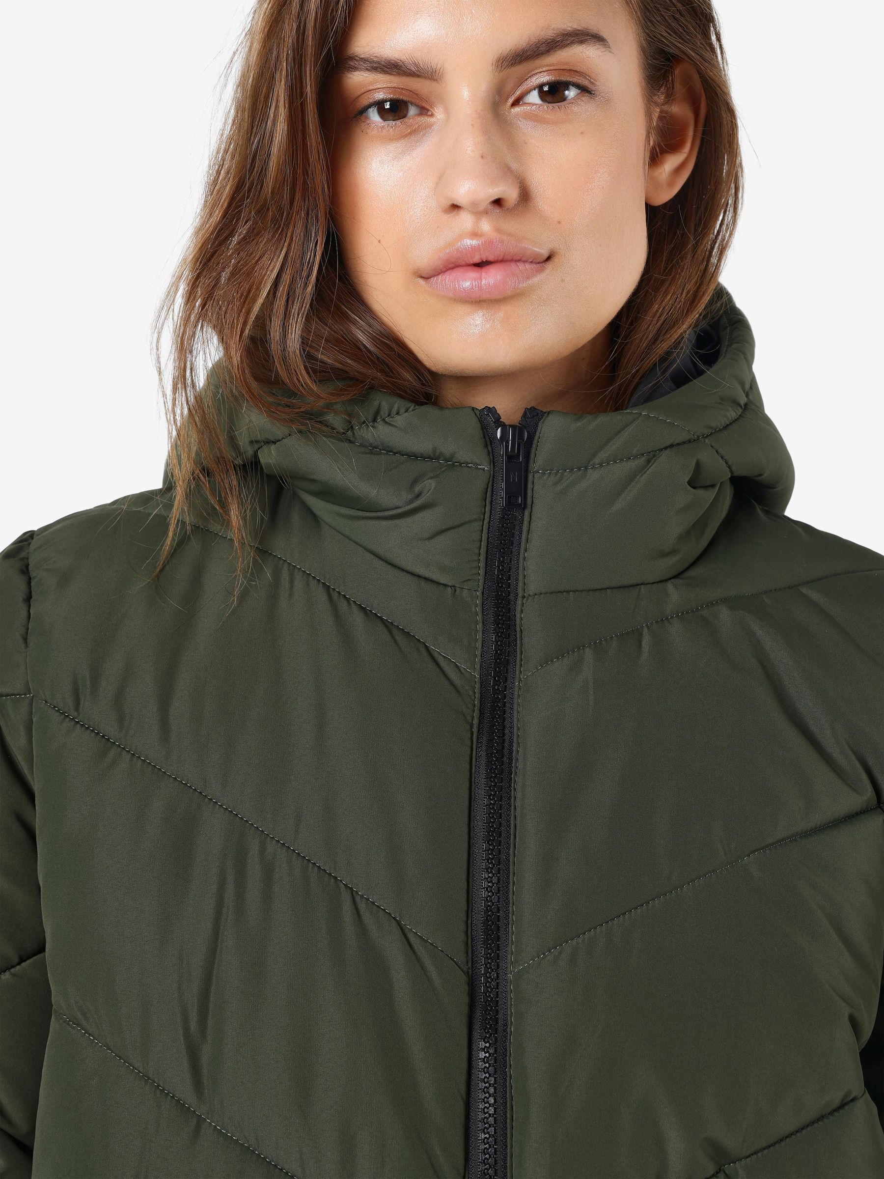 Long green puffer best sale