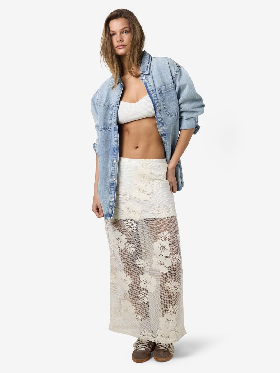 Noisy May FLORAL MAXI SKIRT, Birch, highres - 27035163_Birch_007.jpg