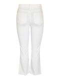 Noisy May NMSALLIE CROPPED FLARED JEANS, Bright White, highres - 27024238_BrightWhite_002.jpg