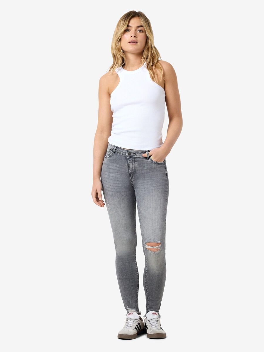 Noisy May JEANS SKINNY FIT, Medium Grey Denim, highres - 27030525_MediumGreyDenim_004.jpg