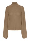Noisy May HIGH NECK KNITTED PULLOVER, Tigers Eye, highres - 27012561_TigersEye_001.jpg
