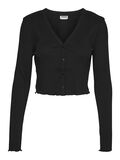 Noisy May CROPPED CARDIGAN, Black, highres - 27013248_Black_001.jpg