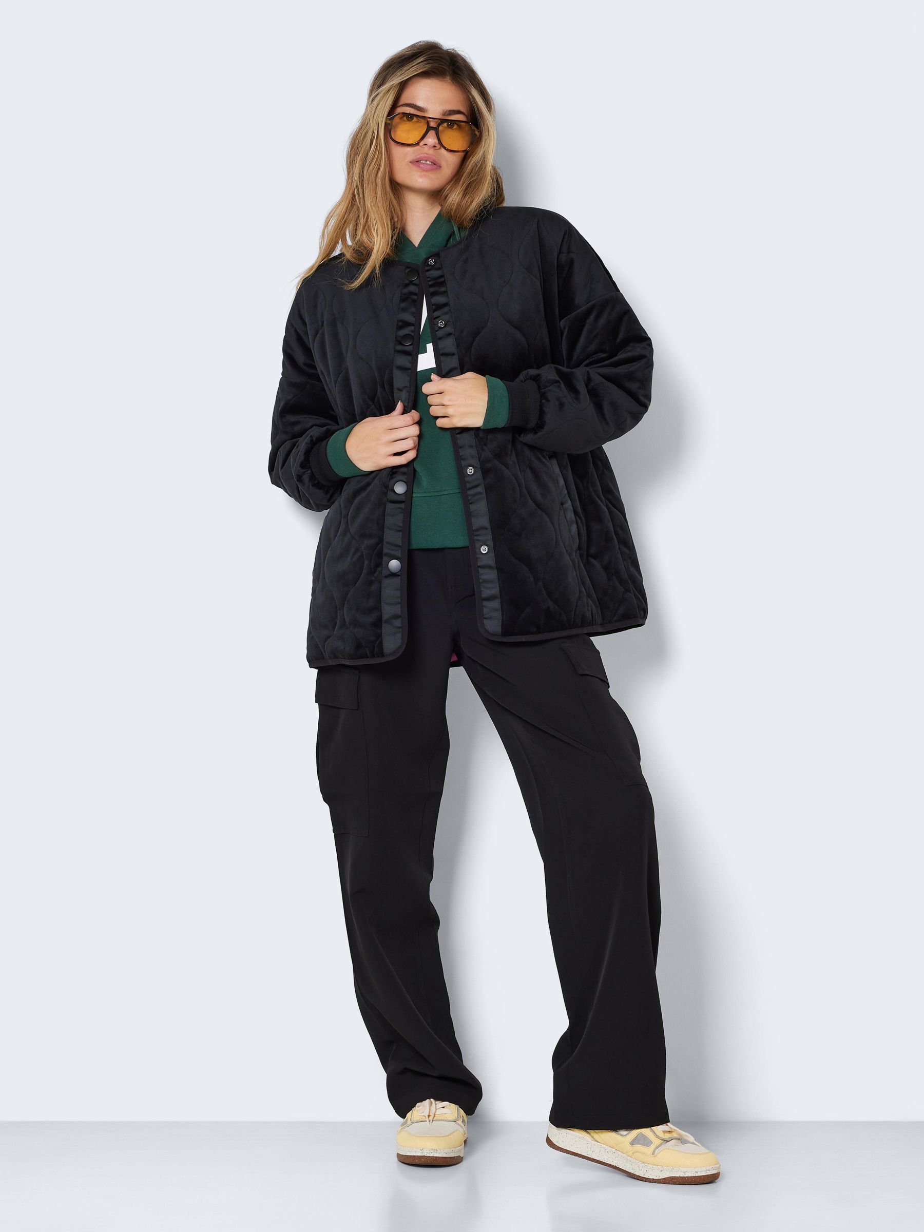 Only vera velvet quilted jacket outlet