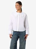 Product image thumbnail - NMELIZA  SHIRT, Bright White | 1