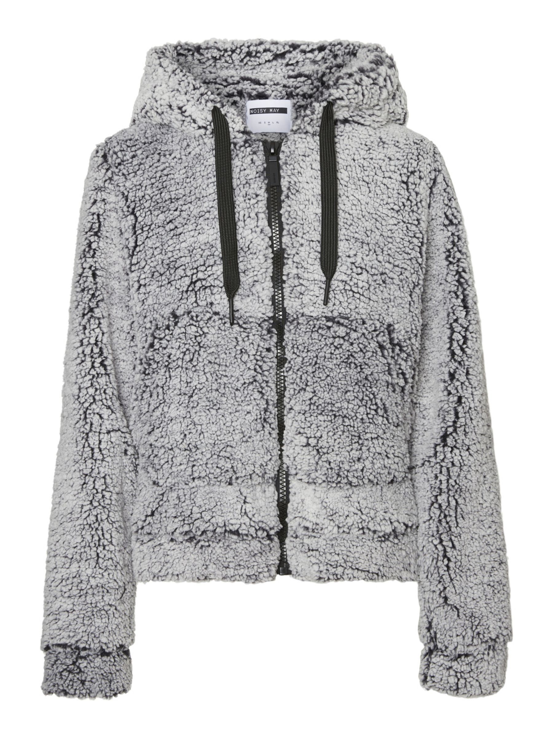 TEDDY JACKET Grey NOISY MAY