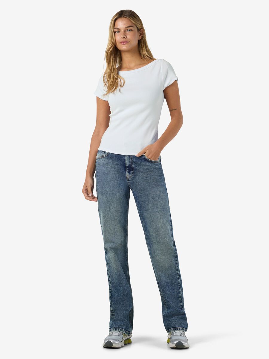 Carousel image - NMMAYA  T-SHIRT, Bright White | 4