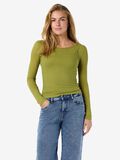 Product image thumbnail - TWEELAAGS TOP, Avocado | 2