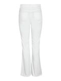 Noisy May NMSALLIE HIGH WAISTED FLARED JEANS, Bright White, highres - 27019305_BrightWhite_002.jpg