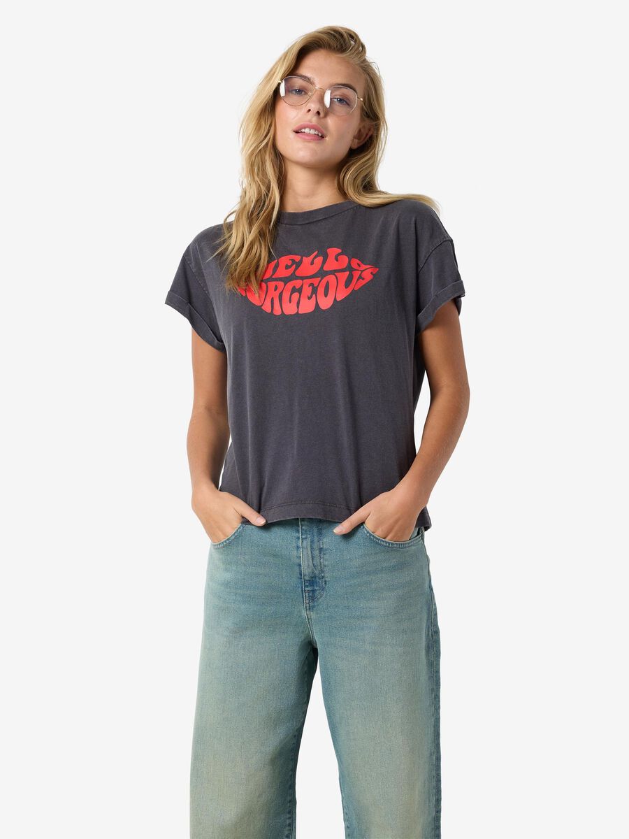 Noisy May PRINTED T-SHIRT, Obsidian, highres - 27030135_Obsidian_1189435_003.jpg