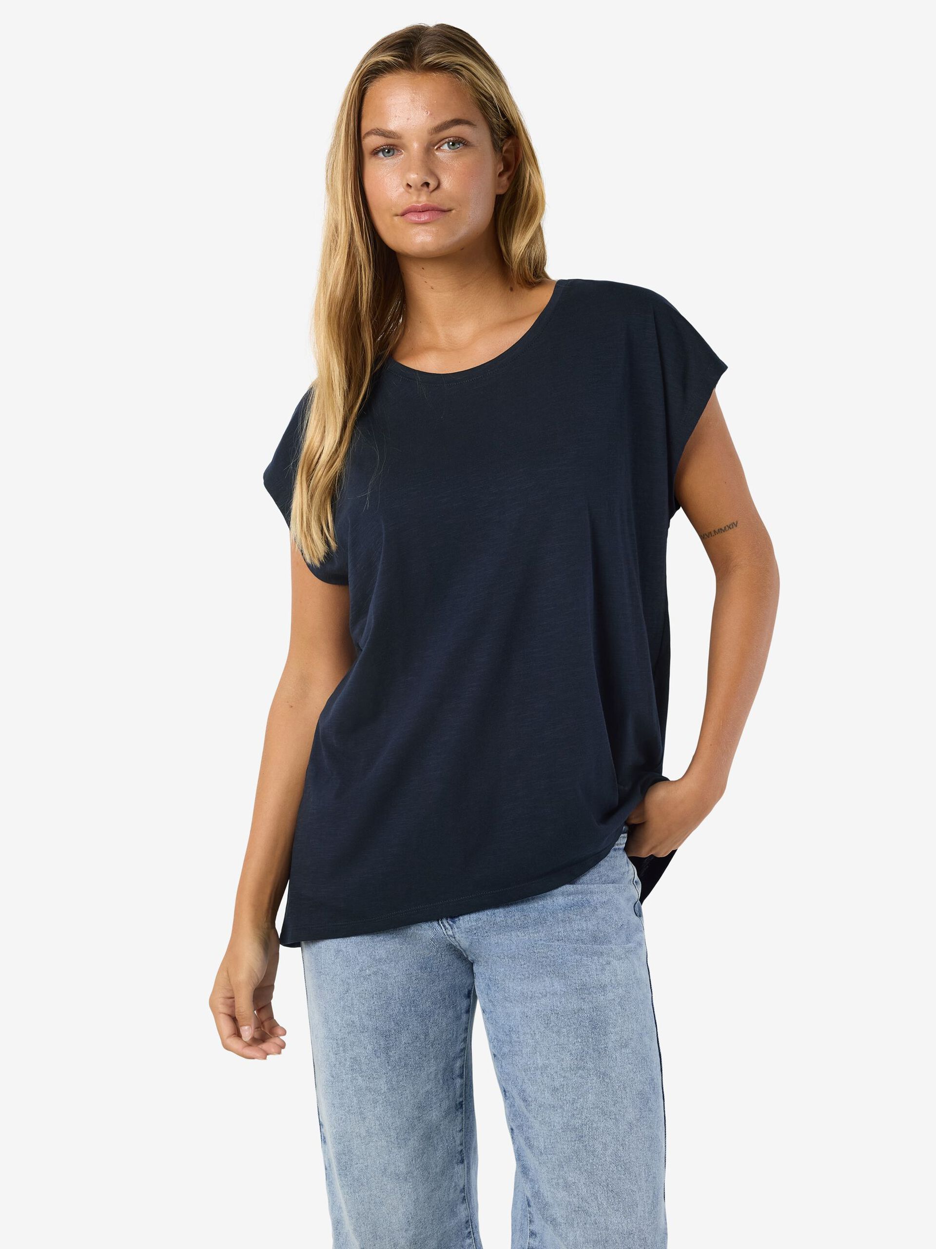 Carousel image - OVERSIZED T-SHIRT, Navy Blazer | 6