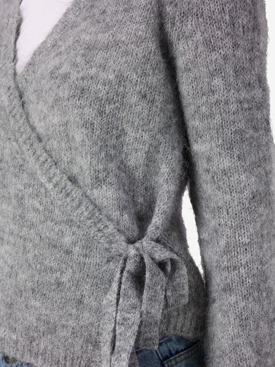 Carousel image - NMSUTTON CARDIGAN, Light Grey Melange | 4