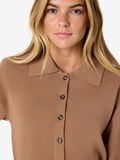 Product image thumbnail - POLO STYLE CARDIGAN, Toasted Coconut | 5
