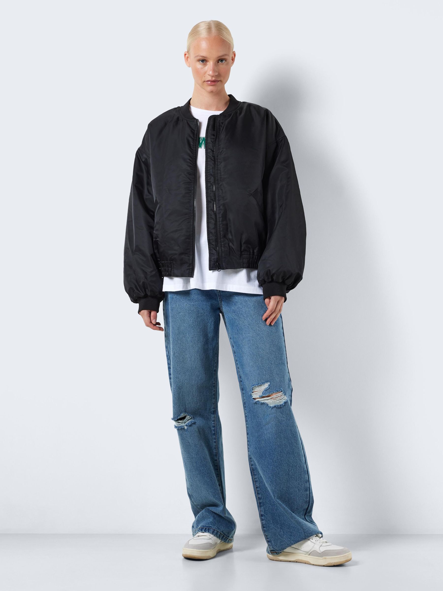 Noisy may store bomber jacket