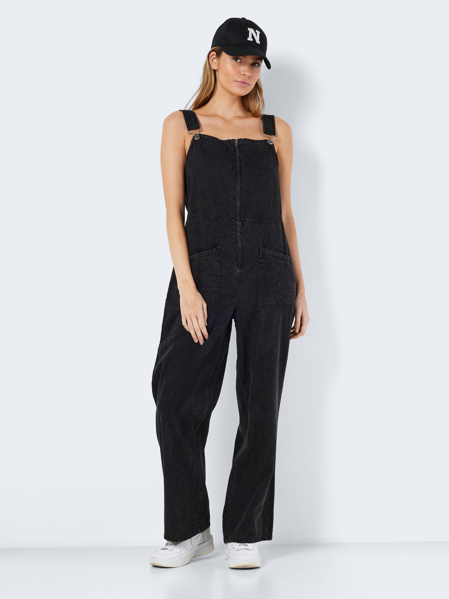 Black jean best sale dungarees