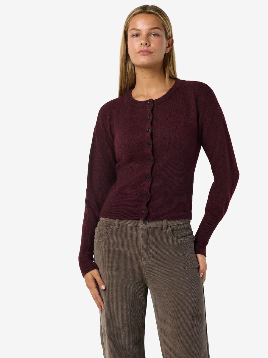 Product carousel image - CARDIGAN, Windsor Wine | 1