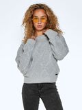 Noisy May EN TRICOT PULLOVER, Medium Grey Melange, highres - 27017936_MediumGreyMelange_003.jpg