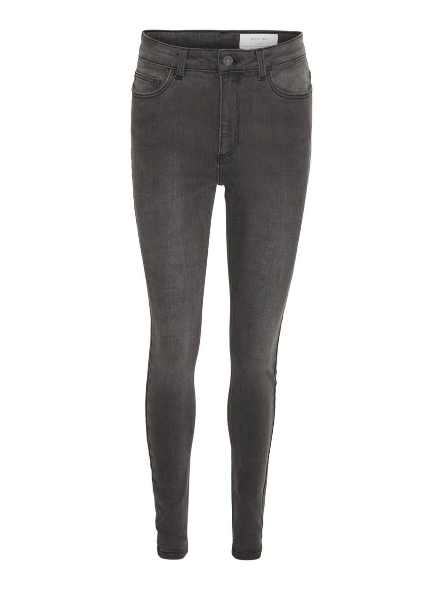 NMCALLIE SKINNY HØJTALJEDE JEANS
