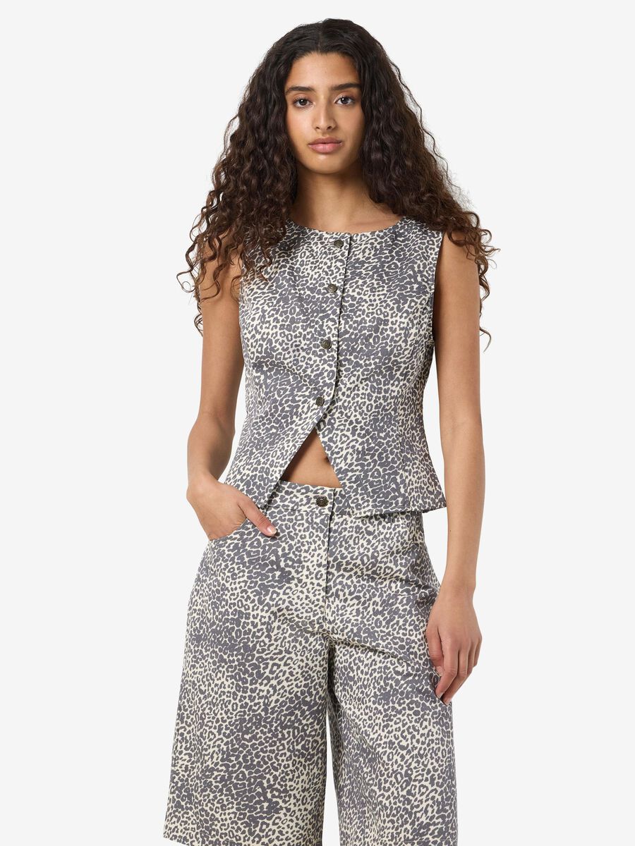 Noisy May DIERENPRINT GILET, Winter White, highres - 27035722_WinterWhite_1225462_003.jpg