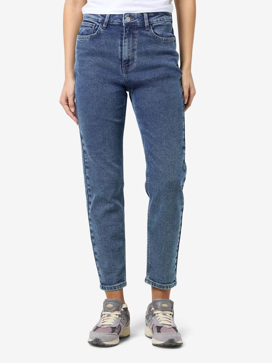 Noisy May NMMONI SLIM FIT JEANS, Medium Blue Denim, highres - 27029557_MediumBlueDenim_003.jpg