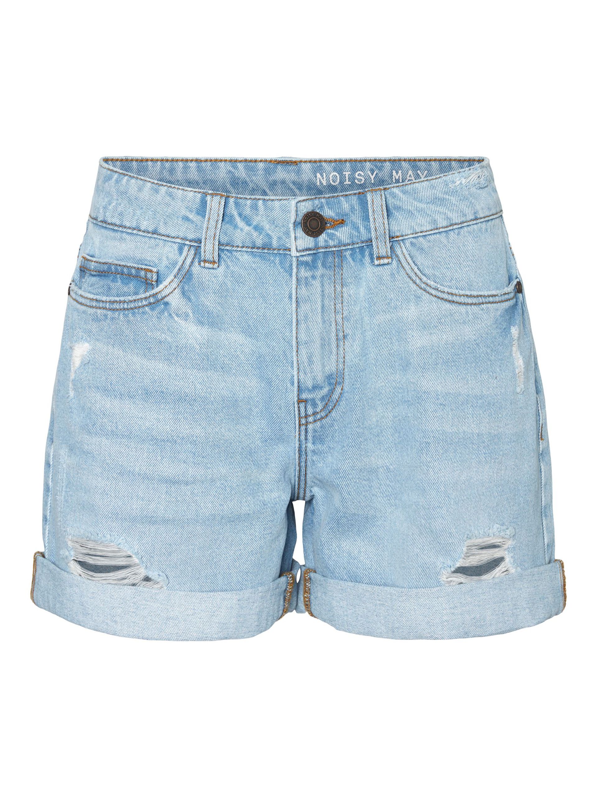 Carousel image - NORMAL WAIST DENIM SHORTS, Light Blue Denim | 2