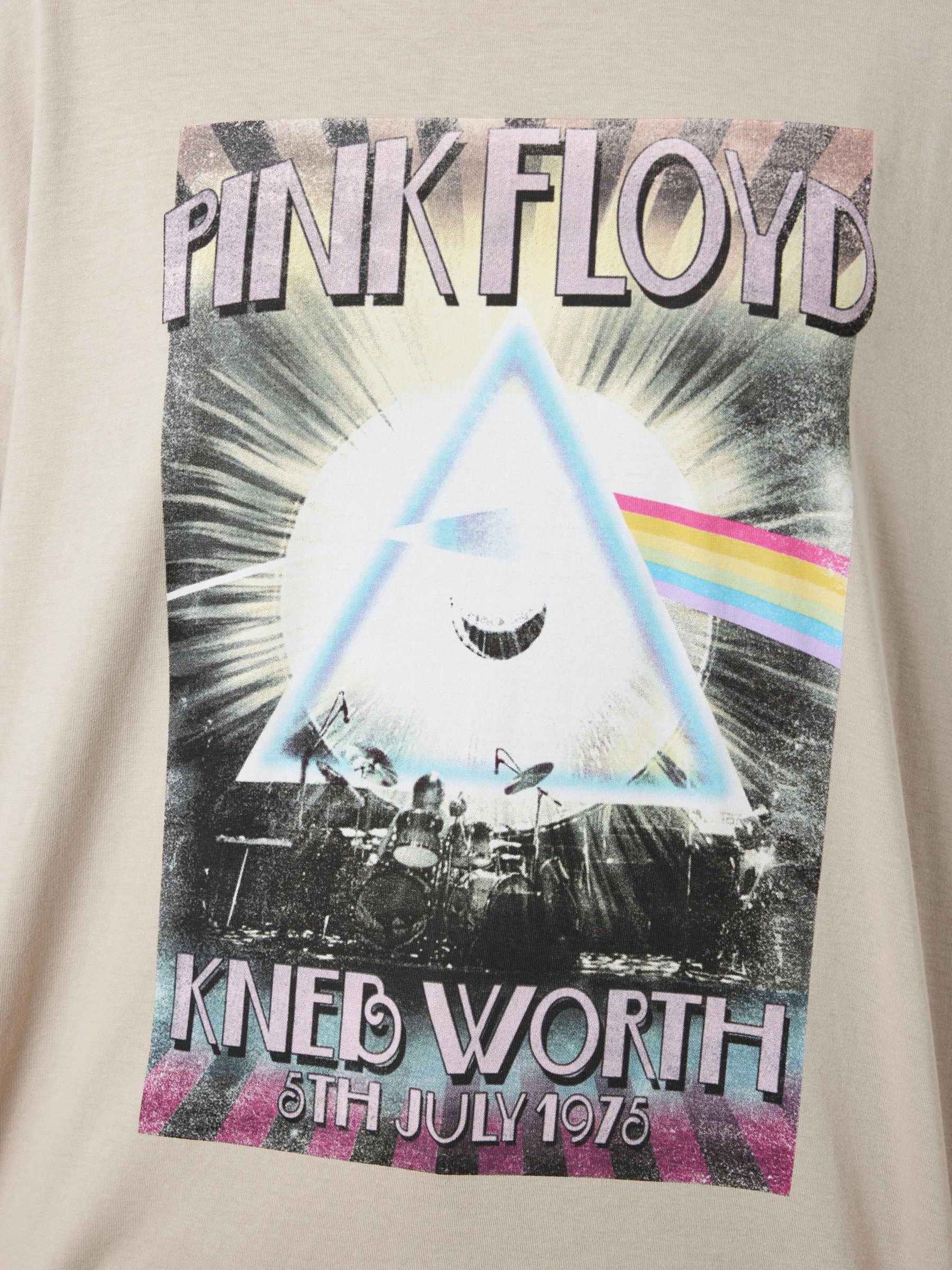 PINK FLOYD TOP Beige NOISY MAY