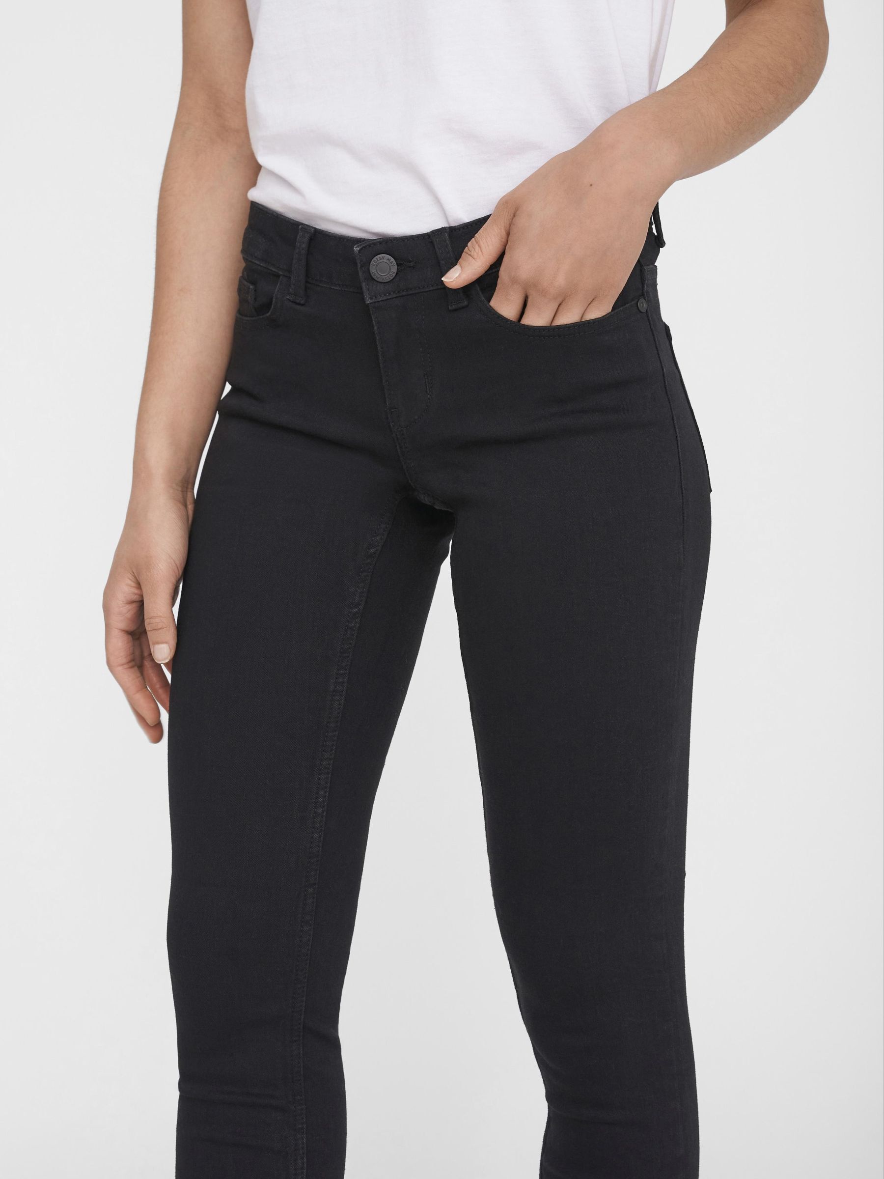 Nmeve low waist skinny fit jeans