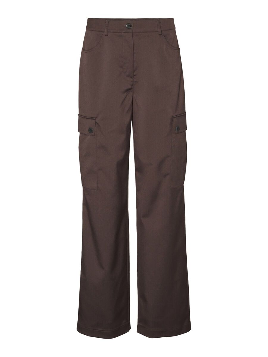 Noisy May HIGH WAISTED CARGO TROUSERS, Java, highres - 27023604_Java_001.jpg
