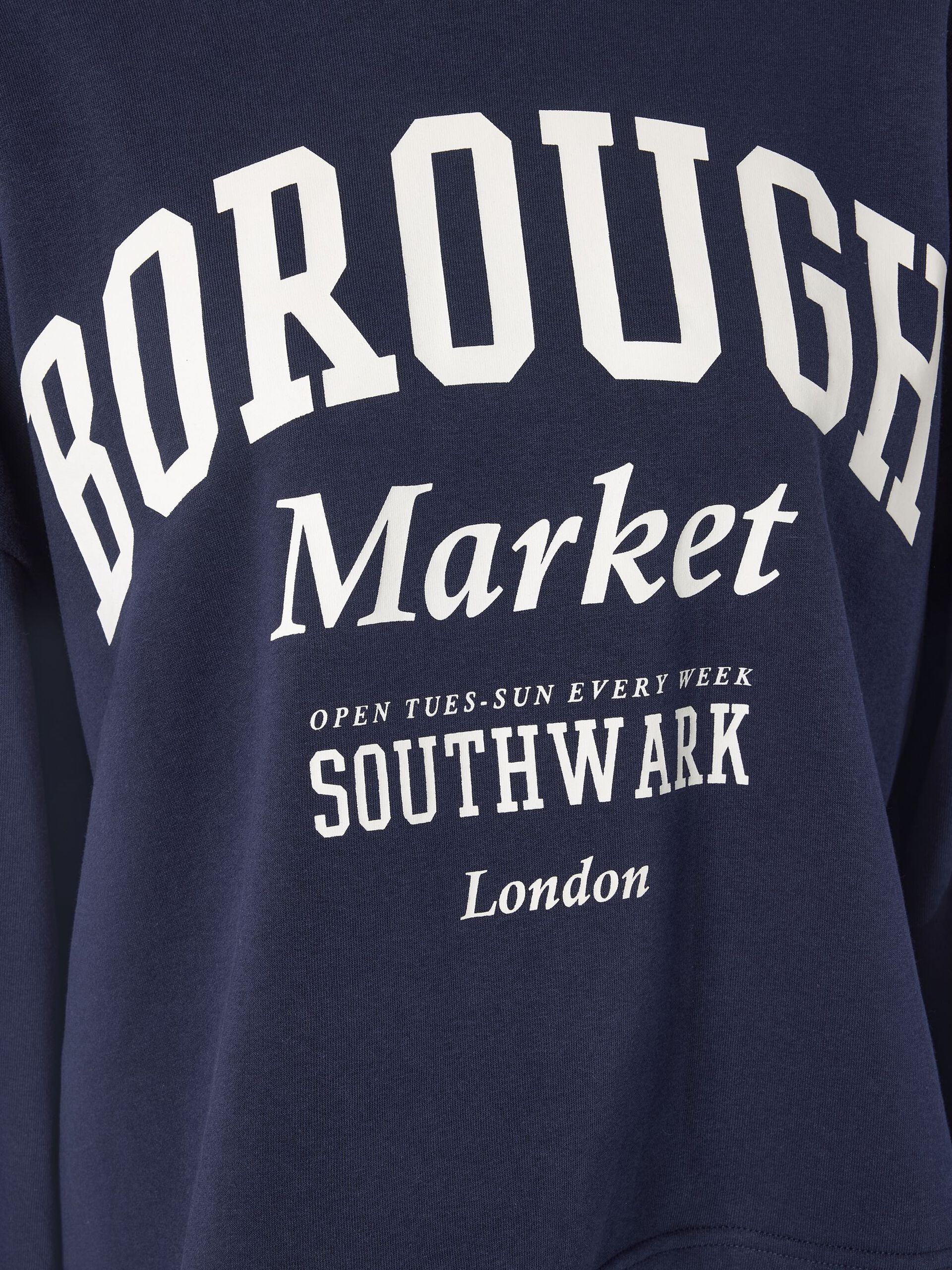 Carousel image - PRINT SWEATSHIRT, Navy Blazer | 5