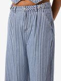 Product image thumbnail - PINSTRIPED TROUSERS, Medium Blue Denim | 4