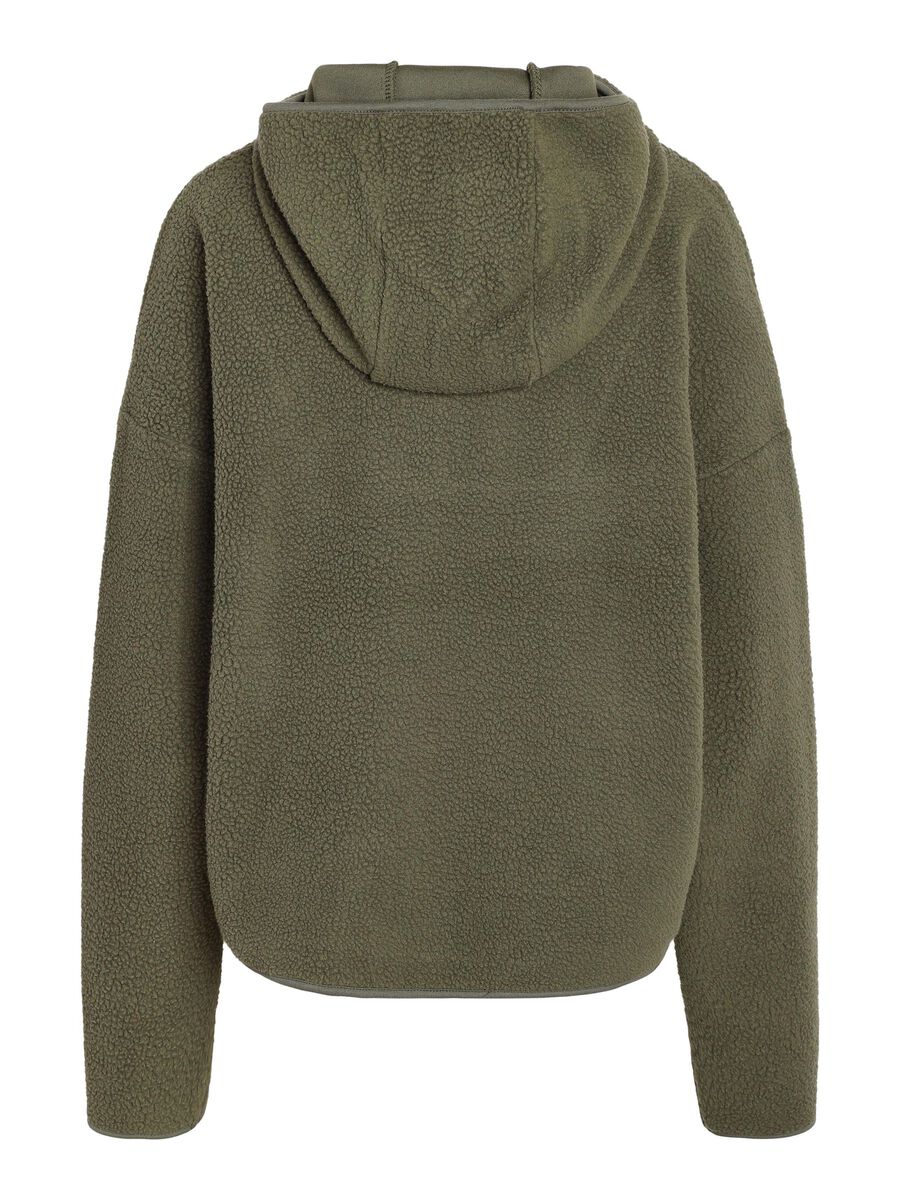 Carousel image - NMCOZY FLEECE MED HALV GLIDELÅS, Kalamata | 7
