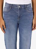 Product image thumbnail - NMYOLANDA STRAIGHT FIT JEANS, Medium Blue Denim | 6