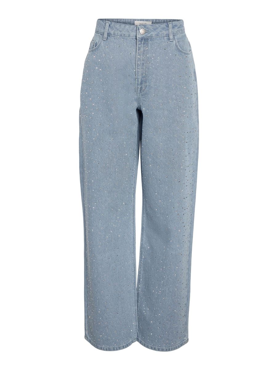 Noisy May JEANS STRAIGHT FIT, Light Blue Denim, highres - 27036689_LightBlueDenim_001.jpg