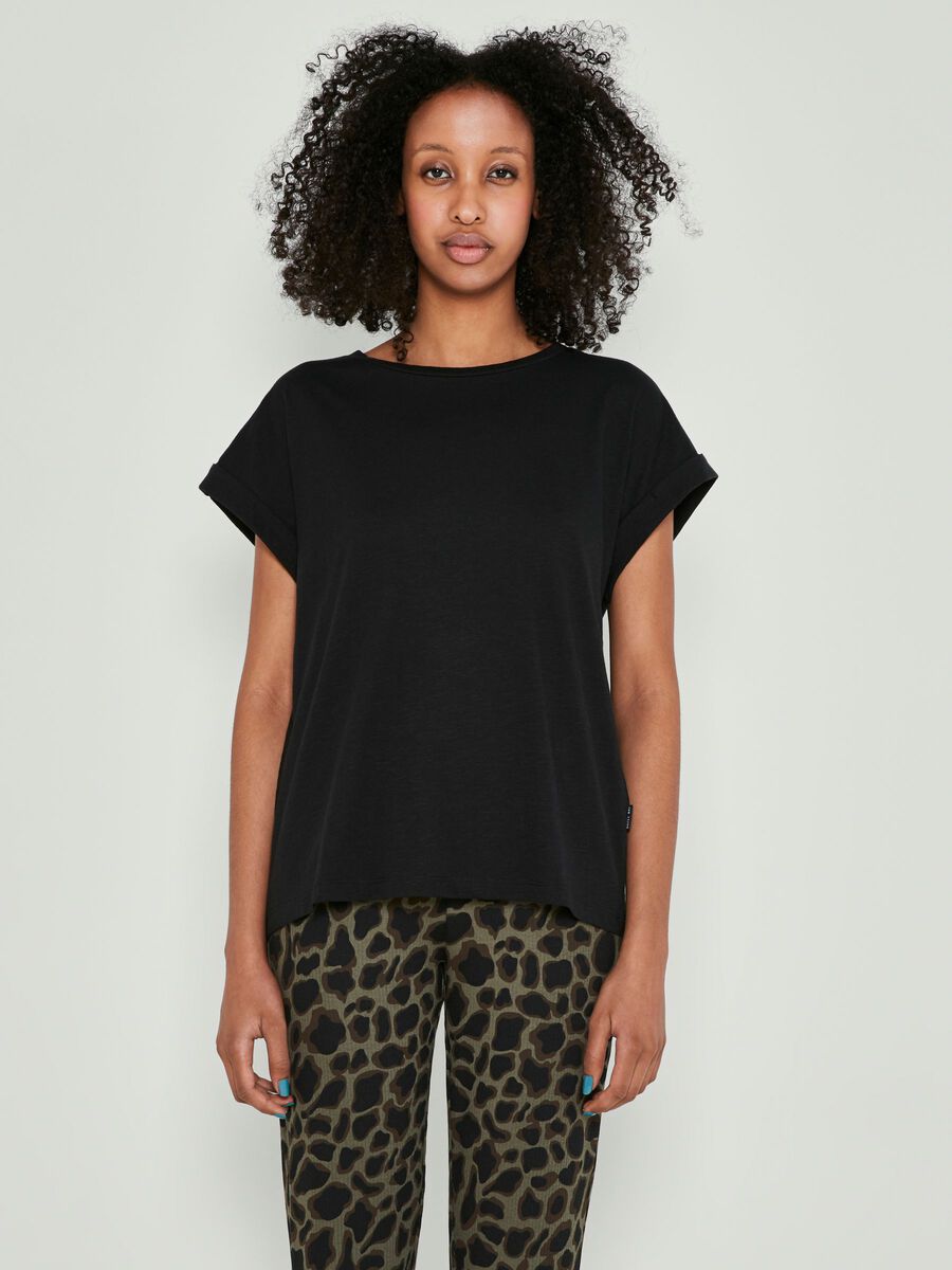 Noisy May OVERSIZE T-SHIRT, Black, highres - 27017248_Black_003.jpg