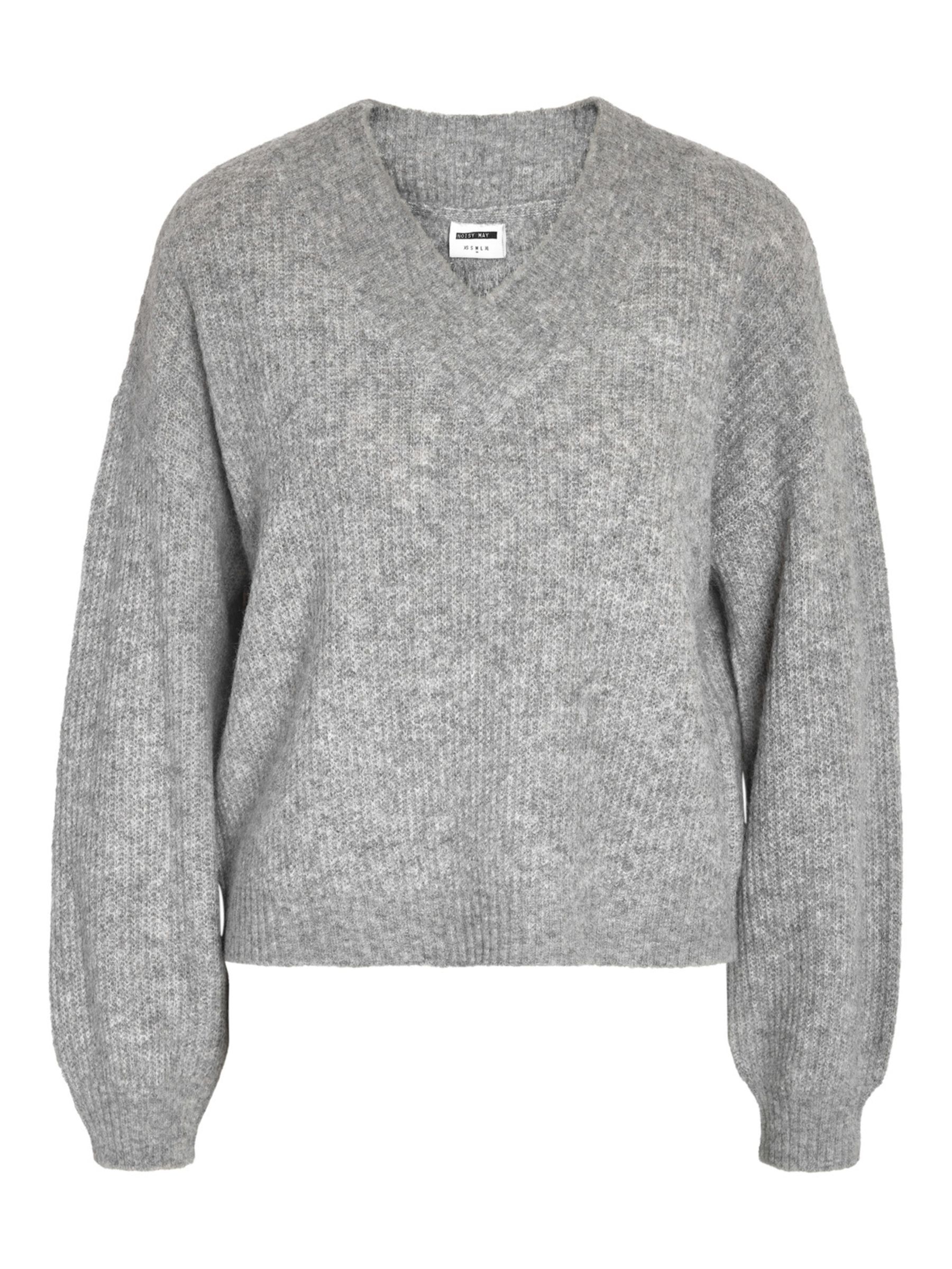 Grey v neck pullover online